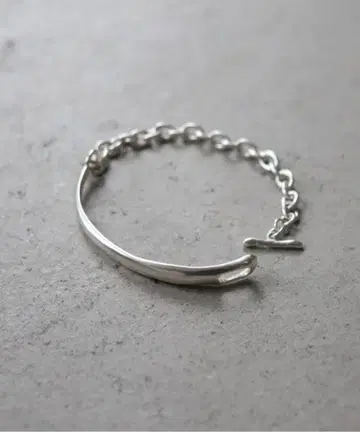 TEN. 텐 커프 체인 팔찌 S 사이즈