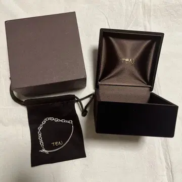 TEN. 텐 커프 체인 팔찌 S 사이즈