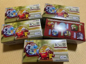 새상품 포켓몬 Re-Ment 와노마도 피규어 세트 5종