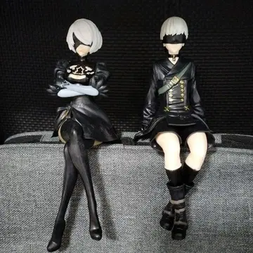 니어 오토마타 2B 9S 앉아있는 피규어 묶음 판매 새상품급