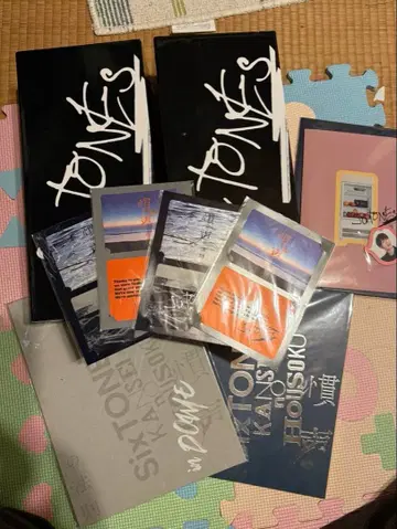 SixTONES 관성의 법칙 라이브 굿즈