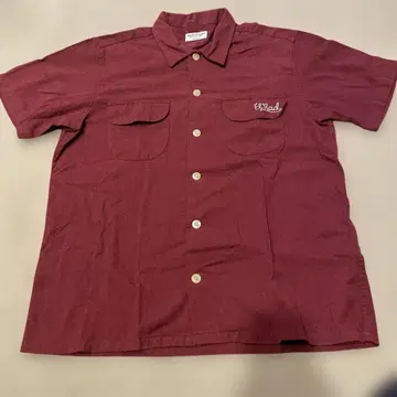 Radial Garage Supplies 반팔 셔츠 버건디