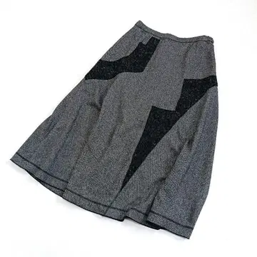 이터널 블레이즈 E-clat 번개 패치워크 롱 스커트 42