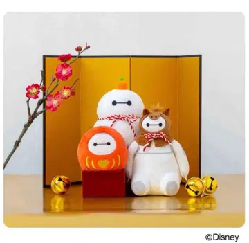 베이맥스 설날 봉제 인형 3종 세트