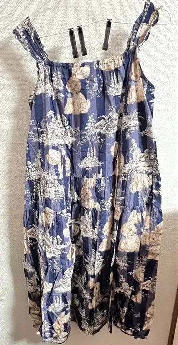 익명 배송/핑크하우스 토끼 패턴 원피스