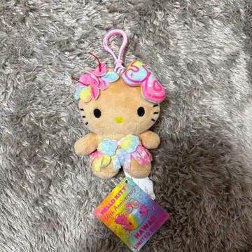 헬로키티 50주년 기념 하와이 한정판 봉제 인형