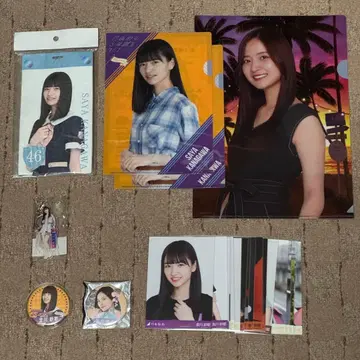 노기자카46 4기생 카나가와 사야 굿즈 브로마이드 묶음 판매