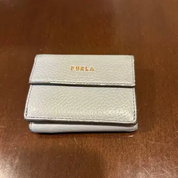 FURLA 3단 폴더형 지갑 라이트 그레이