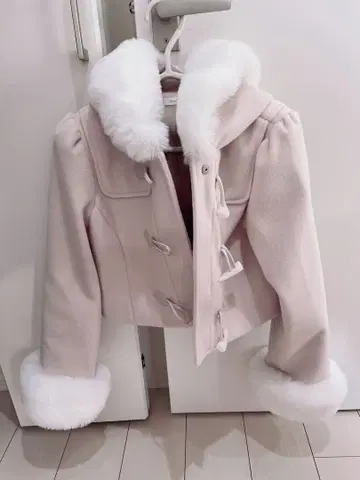 evelyn 숏 더플 코트