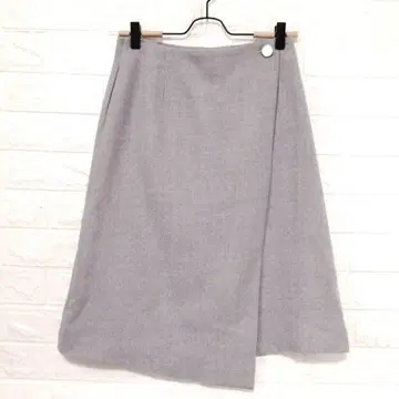 미사용 ROPE 랩 스타일 무릎 아래 기장 스커트 38