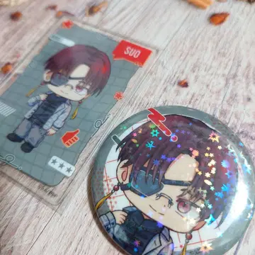 스오바야시 유토 Y2K 캔뱃지 아크릴 카드 윈브레 WIND BREAKER