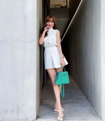 새상품급 sheller 센터 슬릿 미니 스커트 M