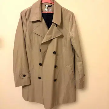 트렌치코트 안감 부착 L 사이즈