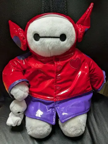 베이맥스 레인코트 봉제 인형 빅