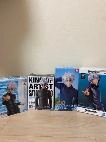 주술회전 고죠 사토루 피규어 4세트