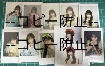 사쿠라이 유이 후르츠 지퍼 폴라로이드 묶음 판매 사인 포함