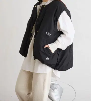 블랙 다운 베스트 퓨어세신