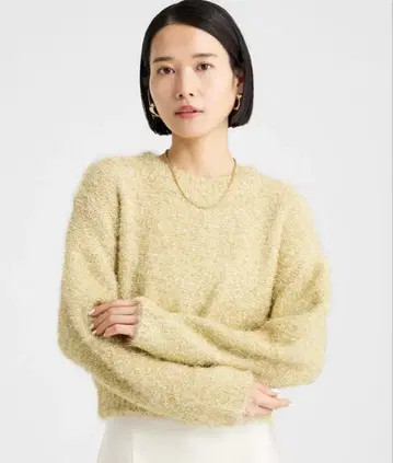 미사용 새상품*BABYLONE*글리터 니트 PO