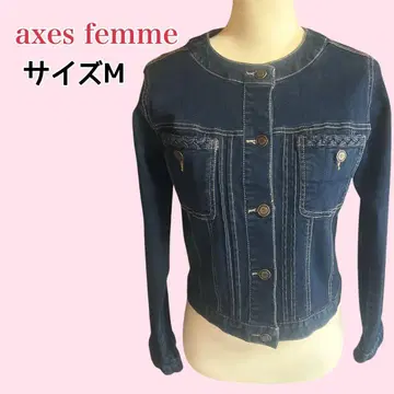 axes femme 노카라 데님 자켓 M