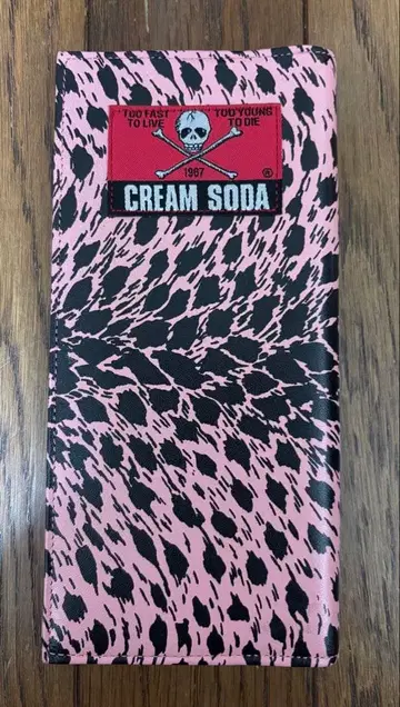 CREAM SODA 크림 소다 핑크 드래곤 지갑 핑크