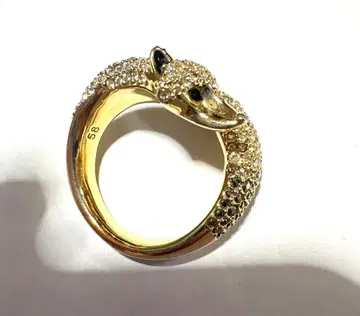 스와로브스키 Swarovski 반지 여우 MARCH FOX 모티브
