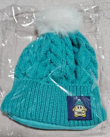 커비 WINTER 니트 모자풍 파우치