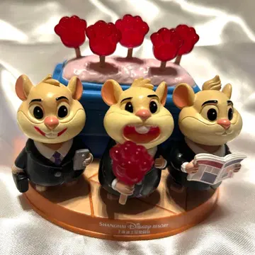 상하이 디즈니 구매 [미사용 새상품] 주토피아 피규어 레밍스 아이스