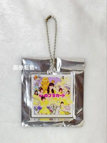 AKB48 자켓 사진 아크릴 키링 마음의 플래카드