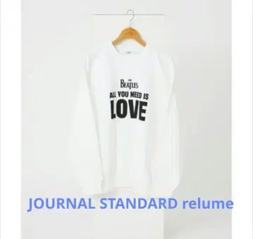 저널 스탠다드 레리움 비틀즈 별주 프린트 맨투맨