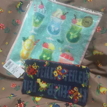 새상품 페이러 파우치 손수건 하이디 가로 파우치