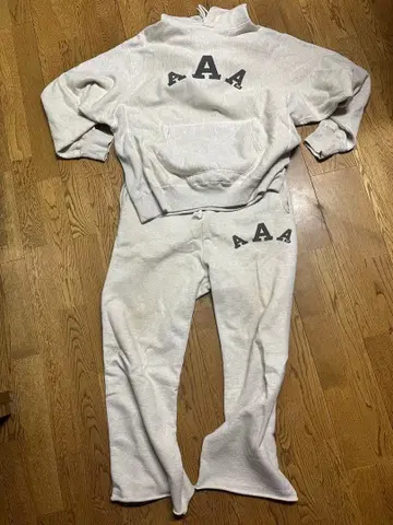 BOWWOW 맨투맨 AAA 셋업 에이징 가공