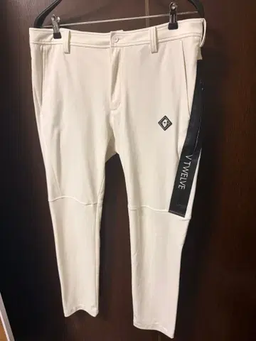 V12 팬츠 TECH PANTs-WHITE02 XL