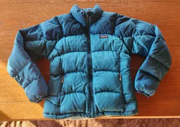 파타고니아 다운 자켓 블루