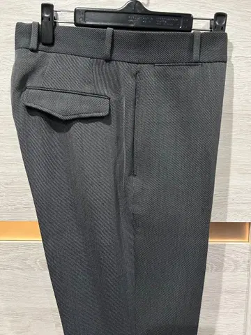 유나이티드 애로우즈 와이드 그레이 슬랙스