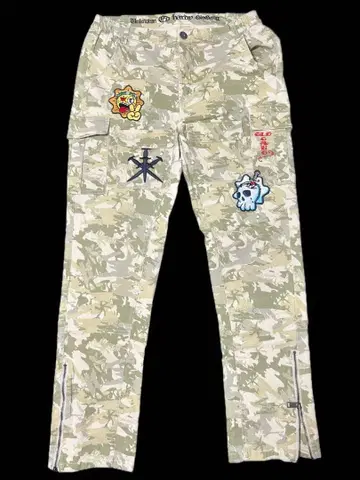UNKNOWN LONDON ED HARDY GLO GANG 카고 팬츠