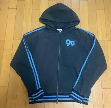 9090 나인티나인티 지퍼 후드티 구제 의류