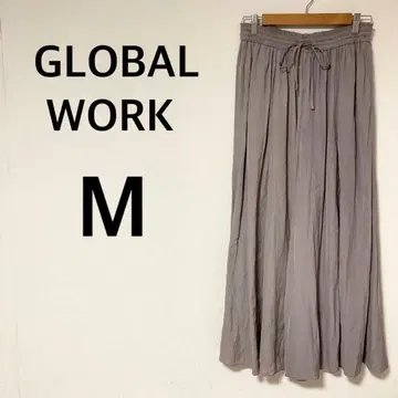글로벌 워크 가우초 팬츠 [ M ] 폴리에스테르 100% 허리밴딩