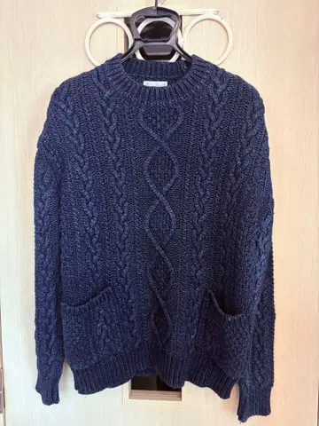 리얼 맥코이 피셔맨 스웨터 인디고