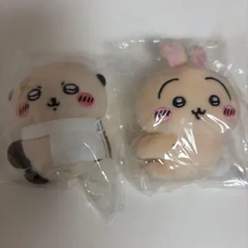 치이카와 (먼작귀) 봉제 인형 클립 랏코 토끼