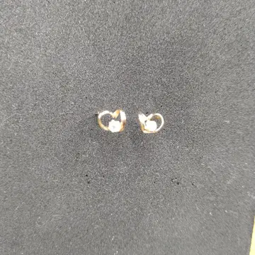 페스타리아 귀걸이 핑크 골드