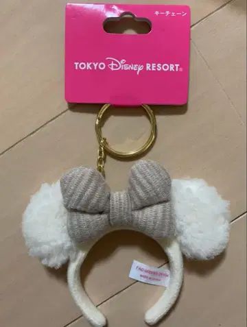 디즈니 리조트 미니 포근 머리띠 키체인