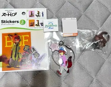 주토피아2 참 다이컷 스티커 닉 패션 반지 니블스