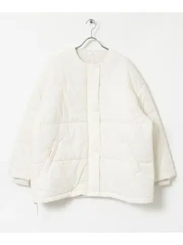 ITEMS URBANRESEARCH 충전솜 퀼트 오버 자켓