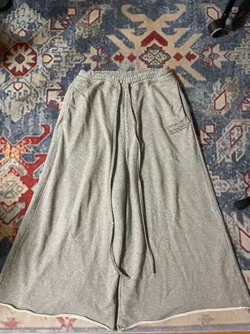 SHINYA KOZUKA 와이드 스웨트 팬츠