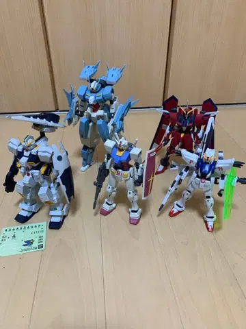 반다이 HG 1/144 건담 프라모델 5체 세트 이미지 7 추가했습니다