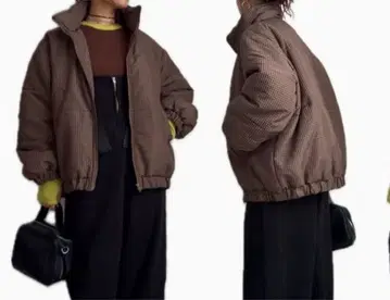 메구미 씨 콜라보 시마무라 다운 브라운 1회 착용 L 사이즈