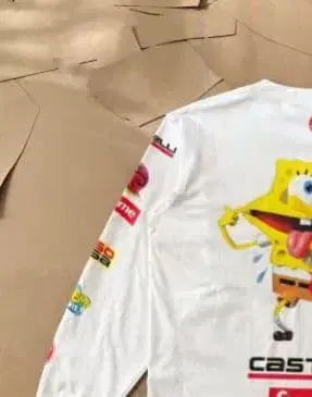 스펀지밥 긴팔 셔츠