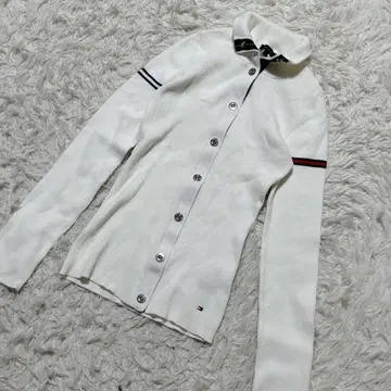 [ c6973 ] 타미힐피거 니트 스웨터 화이트