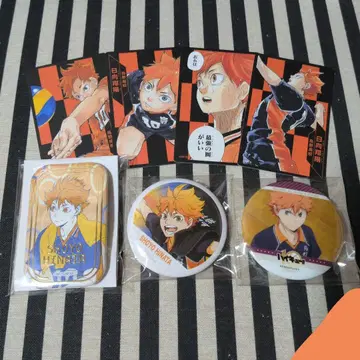 하이큐 히나타 세븐넷 하이큐전 캔뱃지 오프샷 현수막