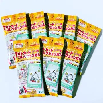 산리오 포토 카드 컬렉션 가무 8세트